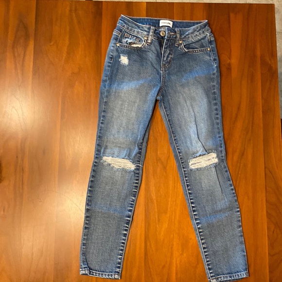 RSQ Girls Deconstructed Jeans - Picture 3 of 4